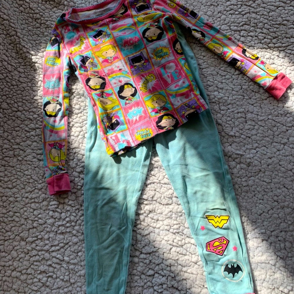 Superhero pajamas